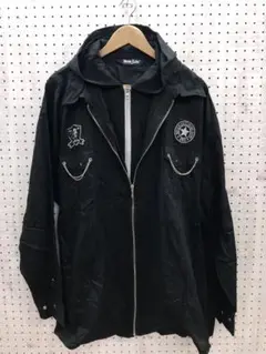 WILDLIFE ロック ネオグランジ フェイクレイヤード ストライプ シャツ
