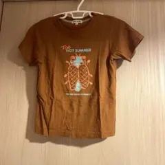 SHOO-LA-RUE ブラウン Tシャツ 120