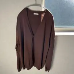 ATON コットンカーディガン