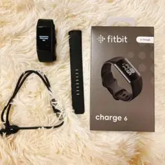 Fitbit Charge 6 ブラック 充電器・替えバンド付き