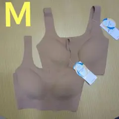 スロギー 　Ｍ　ゼロフィール　ハーフトップ　ベージュ　2枚