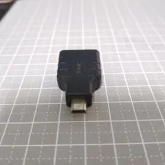 micro HDMI オス to HDMI メス 変換 アダプタ マイクロ