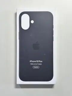 【新品】純正 iPhone 16 Plus シリコンケース・ブラック②