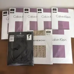 Calvin Klein・Givenchy・Lanvin ストッキング8点M〜Ｌ