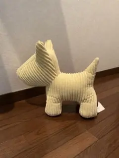 犬型クッション スコッチテリア　コーデュロイ