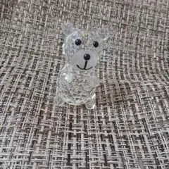 ガラス クマの飾り