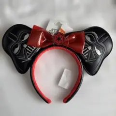 香港ディズニー　カチューシャ　ダースベイダー　スターウォーズ　イヤー