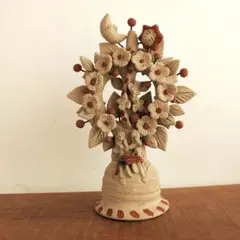 メキシコ　生命の樹　陶器オブジェ　フォークアート　民芸品 生命の樹 - LABRAVA [メキシコ 民芸 フォークアート 雑貨]