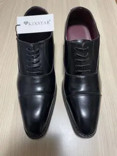 [KIXSTAR] ビジネスシューズ メンズ ロングノーズ 内羽根