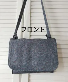 ハンドメイド サコッシュ ショルダーバッグ　①
