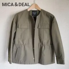 MICAu0026DEAL マイカアンドディール ノーカラージャケット