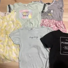子供用　110㎝　女の子　ワンピース　トップス セット　夏服