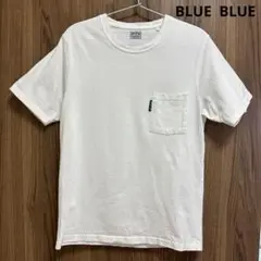 BLUE BLUE メンズ　Tシャツ 白　サイズ1表記
