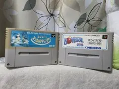 SFC　ミッキーのマジカルアドベンチャー　ボンバザル　2本セット