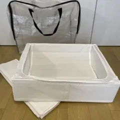 IKEAスクッブ白69×55×19未使用2個と ディムパ65×65×22を1個
