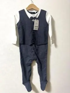 新品★NEXT フォーマル　タキシード風　ロンパース　80 90cm