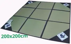い草コンパクトラグ　200x200cm