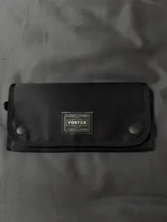 PORTER ブラック 三つ折り財布