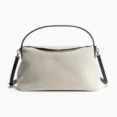 美品　H&M キャンバスクロスボディバッグ