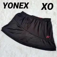 【美品】YONEXヨネックス スコート　XO テニス バドミントン ブラック