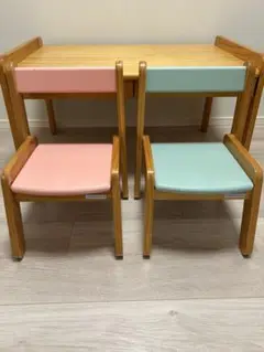 yamatoya大和屋norsta ノスタ ラージデスク & リトルチェア2脚