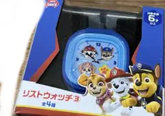 リストウォッチ3 パウパトロール　青　チェイス　マーシャル　スカイ