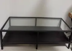ガラステレビ台　IKEA