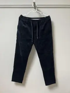 Dickies ブラック ワークパンツ コーデュロイ