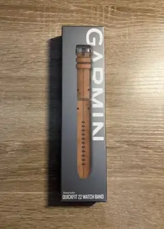 QuickFit F6 22mm Chestnut Leather ガーミン