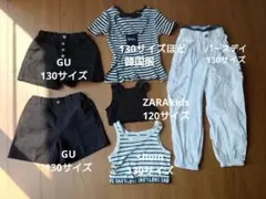 キッズ服セット（トップス・パンツ）6点セット