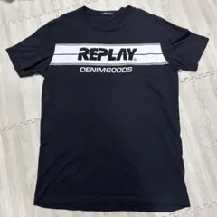REPLAY ブラック Tシャツ