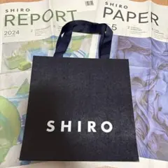 SHIRO　paper　パンフレット　ショップ袋
