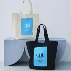 CDL TOKYO オリジナルロゴプリント入りトートバッグ Beige 大阪