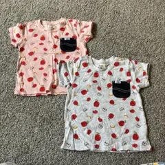 Buddy Lee フルーツ柄 Tシャツ 2枚セット