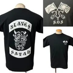 美品 ビンテージ アウトロー バイカー Tシャツ S相当 黒 xpv