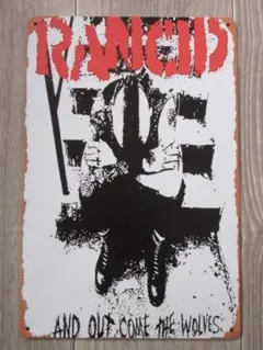 Rancid 2008年　ポスター　サイン入り　レア Rancid 2008年 ポスター サイン入り レア ミュージシャン