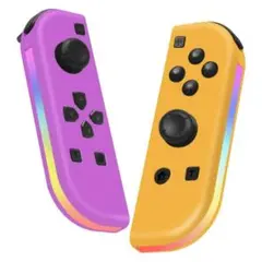 【新品/大人気】ジョイコン L/Rセット switch コントローラー 紫と黄色