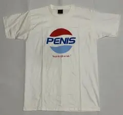 エロ パロディ ペプシ Tシャツ 白 Mサイズ