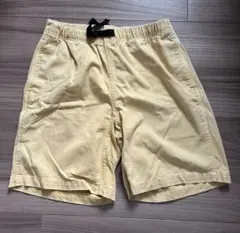 グラミチ ハーフパンツ ショートパンツ イエロー　サイズL