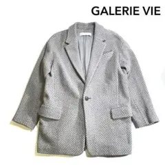GALERIE VIE カシミヤ混 ウールコート ギャルリーヴィー