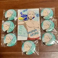 梅宮一 WIND BREAKER 缶バッジ ウェットカラーシリーズ ＋ ポスカ