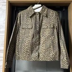 FENDI ジャケット Gジャン デニムジャケット ヒョウ柄