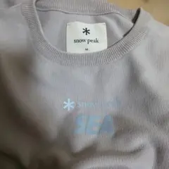 スノーピーク 半袖ニット ベージュ
