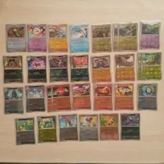 ポケカ　モンスターボールミラーまとめ売りテラスタル、ブラック、151