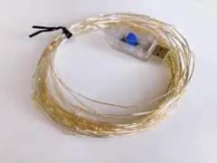 【美品】イルミネーションライト 100球 10m 8モード