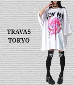 《TRAVAS TOKYO》Oirty lollipop super Tシャツ