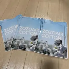 ZOZOAIR コットン　半袖クルーネック　ホワイト・ブラック　3点　S相当