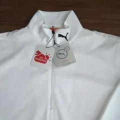 PUMA UVプロテクション ハーフジップトップス　メンズ Sサイズ
