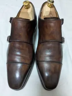 MAGNANNI ダブルモンクストラップシューズ 39