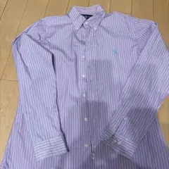 Ralph Lauren ピンクストライプシャツ 15 1/2 M